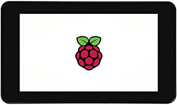 Waveshare 7inch Capacitive Touch IPS Display for Raspberry Pi with Protection Case 1024×600 Resolution DSI Interface