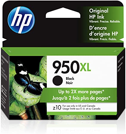 HP 950XL High Yield Black Original Ink Cartridge (CN045AN)