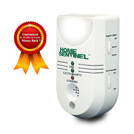 Winter 6 in 1 THE ONE AND ONLY Exclusive Upgraded Powerful Home Sentinel Ultrasonic Pest Repeller And Repellent AGAINST Rats, Mice, Spiders, Rodents and MORE UK PLUG