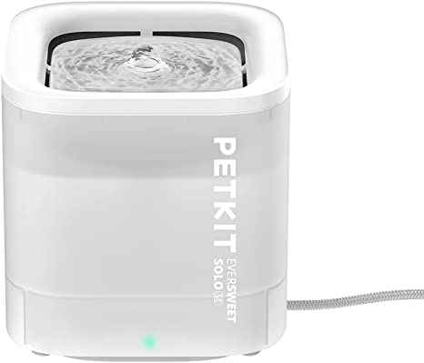 PETKIT New Wireless Pump Dog/Cat Water Fountain, Quiet and Anti-Dry Pet Water Fountain with Wireless Pump