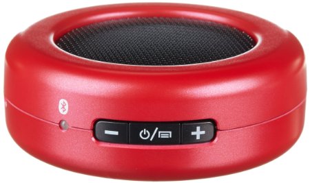 AmazonBasics Micro Bluetooth Speaker - Red