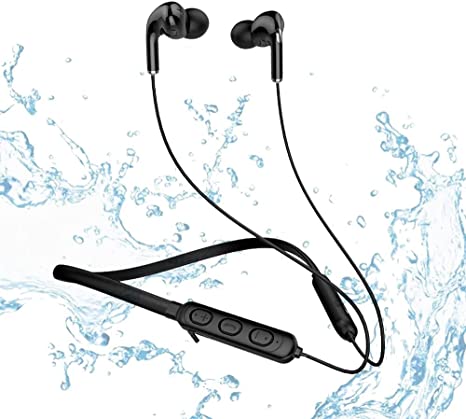 SLMY In-Ear Wireless Earphones,Bluetooth Earbuds CVC 8.0 Noise Cancelling Microphone & Volume Control,Bluetooth 5.0 Wireless Headphones,IPX7 Waterproof Sweat,10 Hrs Playtime for Work Sport.