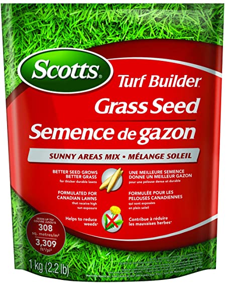 Scotts 20239 Turf Builder Grass Seed Sunny Areas Mix 1Kg
