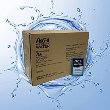 P&G Purifier of Water - Box of 240 packets