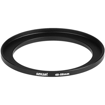 Sensei 49mm Lens to 58mm Filter Step-Up Ring