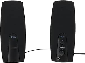 Trust Almo 2.0 PC Speakers for Computer and Laptop, 10 W, USB Powered, Black [Amazon Exclusive]