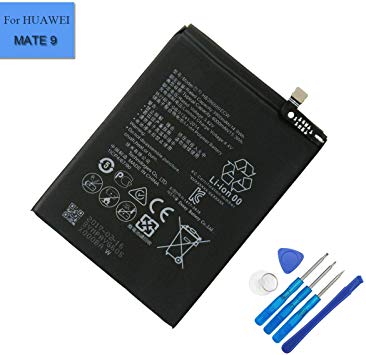 New Replacement Li-Polymer Battery HB396689ECW Compatible with Huawei Ascend Mate 9, Mate 9, MHA-L09 MHA-L29 MHA-TL00