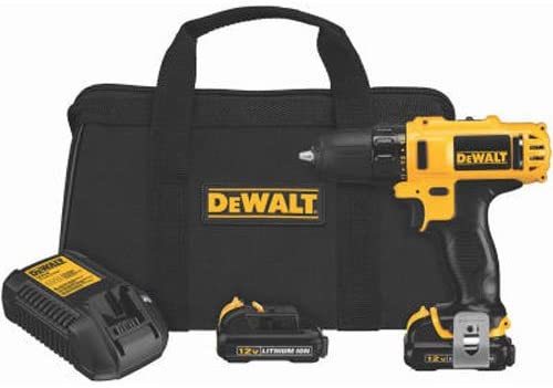 DEWALT DCD710S2 12-Volt Max 3/8-Inch Drill Driver Kit