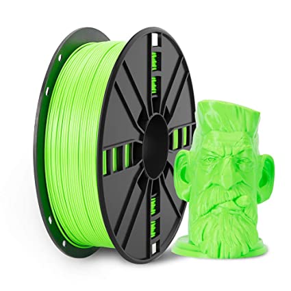 NOVAMAKER PLA Plus (PLA ) Filament 1.75mm with 20g Cleaning Filament, Green PLA Pro 3D Printer Filament Toughness Enhanced, Premium PLA 1kg Spool(2.2lbs), Dimensional Accuracy  /- 0.03mm