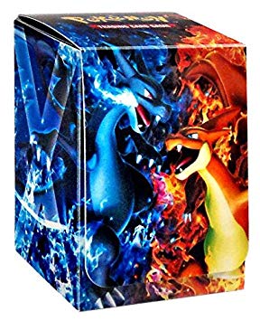 Mega Charizard X & Y Deck Box with Two Dividers for Pokemon Trading Cards …