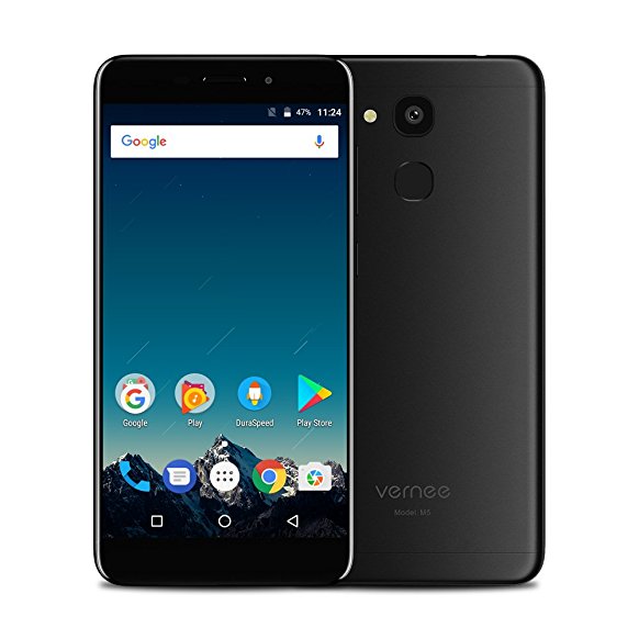 Vernee M5 4G Unlocked Smartphone 5.2 inch HD Screen Android 7.0 MTK6750 Octa-core 1.5GHz 4GB RAM 32GB ROM 13.0MP 8.0MP Camera 3300mAh Battery GPS Touch ID Breathing Lamp WiFi Mobile Phone