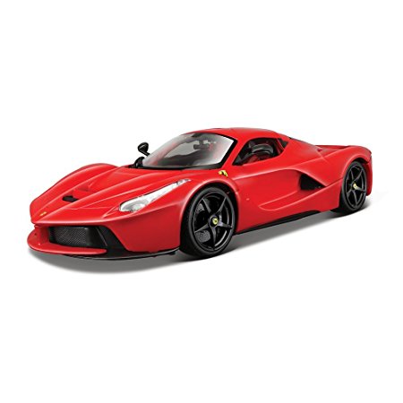 Bburago 1:18 Scale Ferrari Race and Play LaFerrari Diecast Vehicle (Colors May Vary)