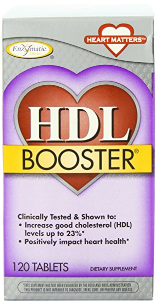 Enzymatic Therapy Hdl Booster, 120 Tablets