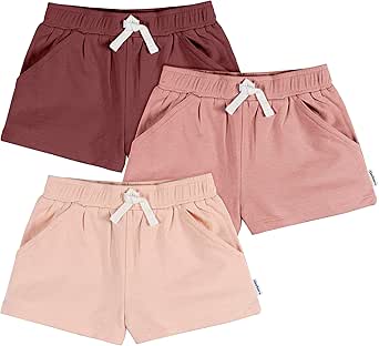 Gerber Baby-Girls 3-Pack Knit Shorts