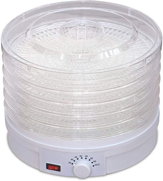 Oypla Electrical Food Dehydrator Machine with Thermostat Control