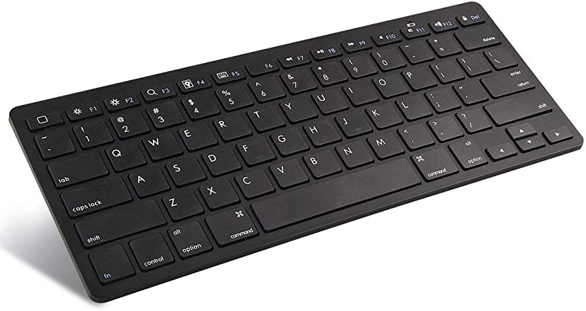 iPad Mini Keyboard, OMOTON Wireless Bluetooth Keyboard Compatible with iPad Mini 5/4/3/2/1, Black