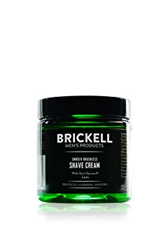 Brickell Men’s Smooth Brushless Shave Cream for Men – 5 oz – Natural & Organic