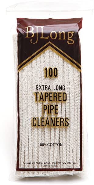 BJLong 100 Extra Long Tapered Pipe Cleaners