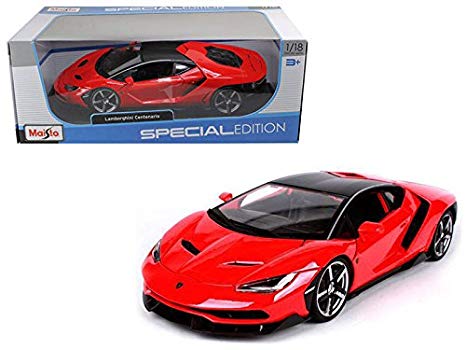 NEW 1:18 W/B MAISTO SPECIAL EDITION COLLECTION - RED LAMBORGHINI CENTENARIO Diecast Model Car By Maisto