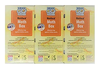 VALUE Mottlock Moth Boxes from Aries - Best Catch Rates for Clothes Moths on the Market! by Aries