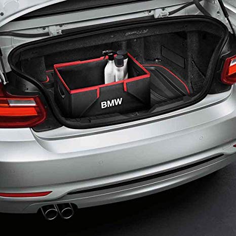 BMW 51472303797 Collapsible Storage Box (Black/Red)