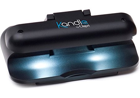 Kandle by Ozeri LED Book Light for the Amazon Kindle (1st and latest generation), and other eBook readers - in Black