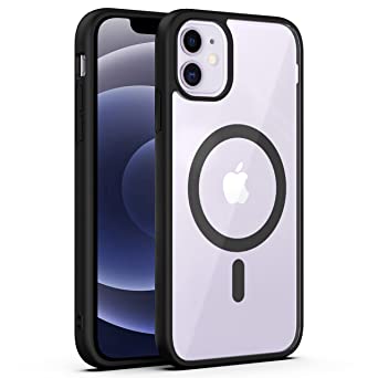 AmazonBasics Back Case Cover for iPhone 12 / iPhone 12 Pro | Compatible for iPhone 12 / iPhone 12 Pro Back Case Cover | Scratch-Resistant Back Case Cover | Black