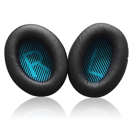 XCSOURCE Replacement Ear pads Cushion Ear Cup Cover Black for Bose QC2 QC15 AE2 QC25 Headphones TH565