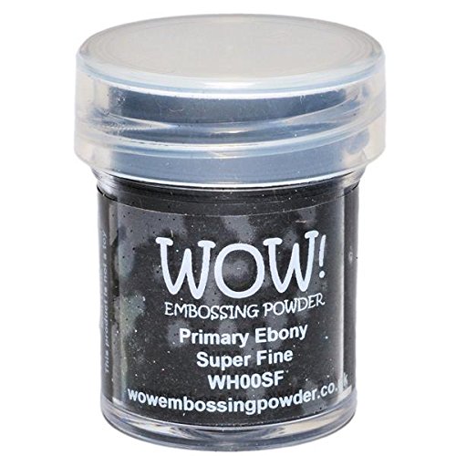 Wow Embossing Powder WOW Embossing Powder, 15ml, Primary Ebony