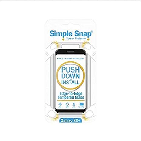 Simple Snap Screen Protector for Samsung Galaxy S8  - Clear