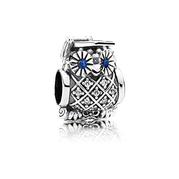 Pandora 791502nsb Graduate Owl Charm