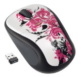 Logitech Wireless Mouse M305 Floral Spiral 910-002465