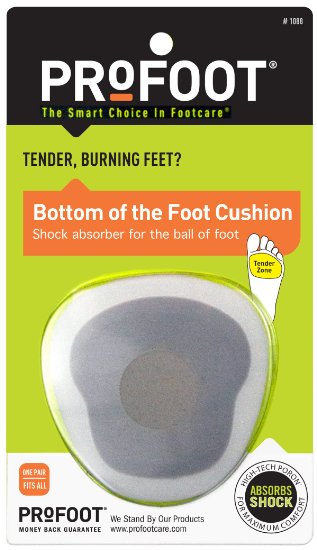 PROFOOT Bottom of the Foot Cushion, 1 Pair