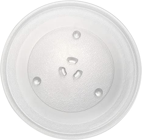 11.25" GE and Samsung Microwave Glass Turntable Plate Replacement by AMI PARTS 11 1/4" Microwave Glass Plate Replaces WB49X10097 WB49X10034 WB39X78 AP3188581
