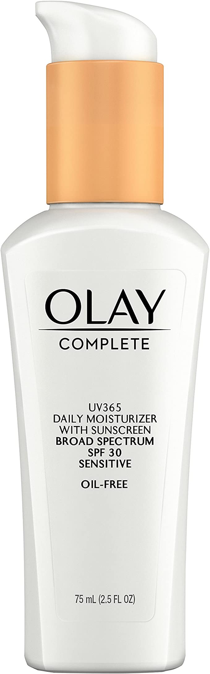 Olay Complete Face Lotion, Face Moisturizer | Vitamins E, Vitamin B3, Niacinamide & Vitamin C with Sunscreen SPF 30, UV 365, Suitable for Sensitive Skin Types, 75 mL (Pack of 2)