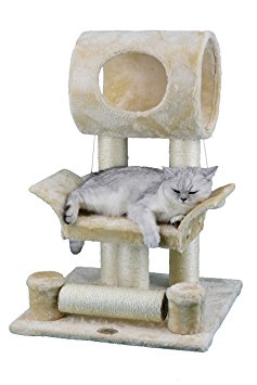 Go Pet Club Brown 28" Cat Tree Condo