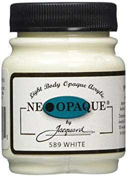 Jacquard Products NEOPAQUE-589 2-1/4-Ounce Acrylic Paint, White