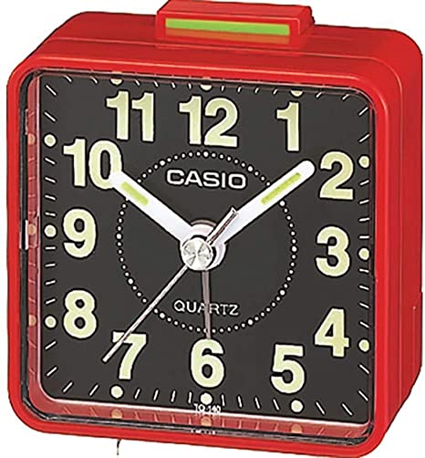 TQ140 Travel Alarm Clock - Red