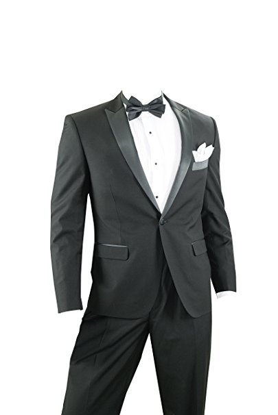 Slim Fit Tuxedo - Available in Black or White