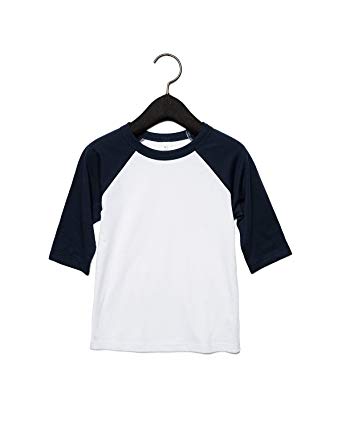 Bella   Canvas - Toddler Three-Quarter Sleeve Baseball Tee - 3200T