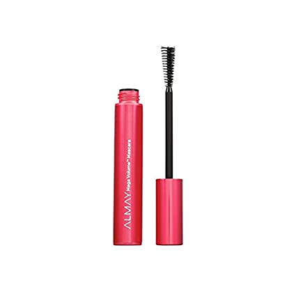 Almay Mega Volume Mascara, Blackest Black, Ophthalmologist Tested, Fragrance Free, Hypoallergenic, 0.34 oz