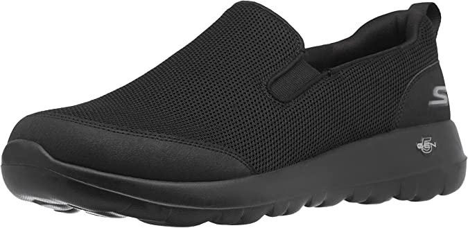 Skechers Mens Go Walk Max Clinched - Athletic Mesh Double Gore Slip on Walking Shoe Walking Shoe