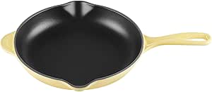 Le Creuset Classic Cast Iron Handle Skillet, 9", Soleil