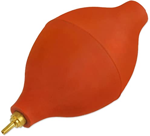 Jeweler's Genuine Rubber Bulb Dust Blower - Gentle Air Cleaning