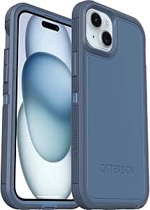 OtterBox iPhone 15, iPhone 14, and iPhone 13 Defender Series XT Case with MagSafe, Screenless, Rugged - Non-Retail Packaging - Blue