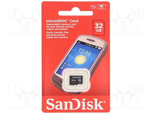 SanDisk 32 GB microSDHC Memory Card Only