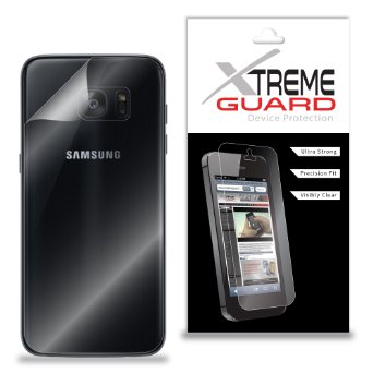 Premium XtremeGuardTM BACK ONLY Screen Protector Cover for Samsung Galaxy S7 Edge (Ultra Clear)