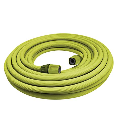 Sun Joe AJSLH100-SJG Superlight Kink Twist-Free Garden Hose, 100 Foot, Green