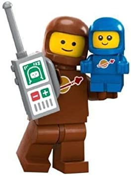 LEGO Collectable Minifigures Series 24 - Brown Astronaut and Spacebaby 71037