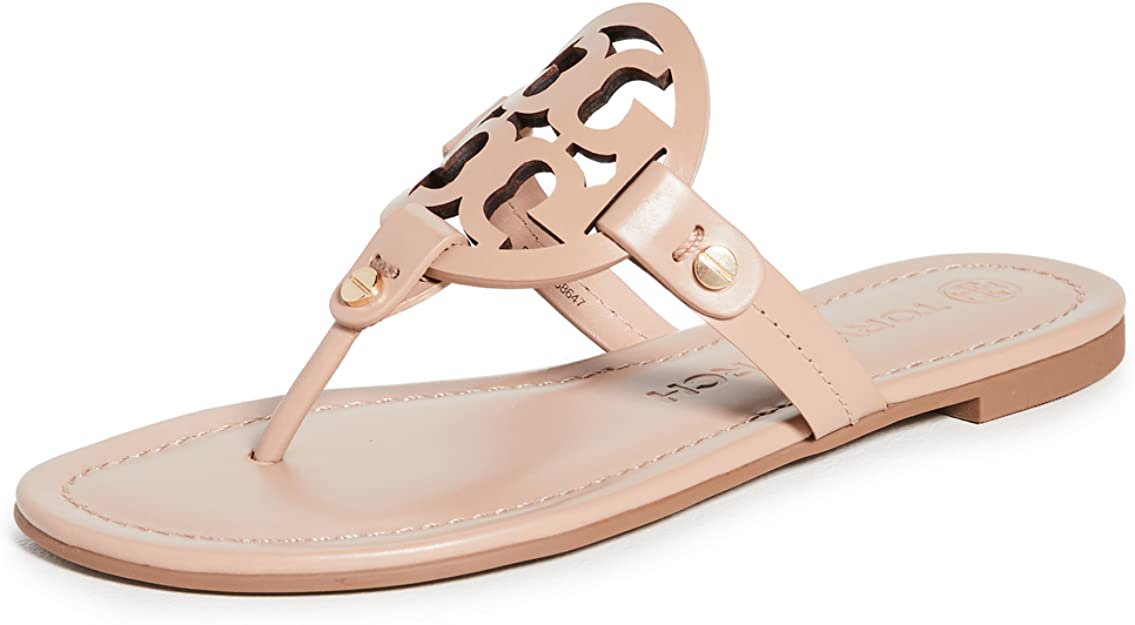 Tory Burch Women's Miller Patent Thong Sandal